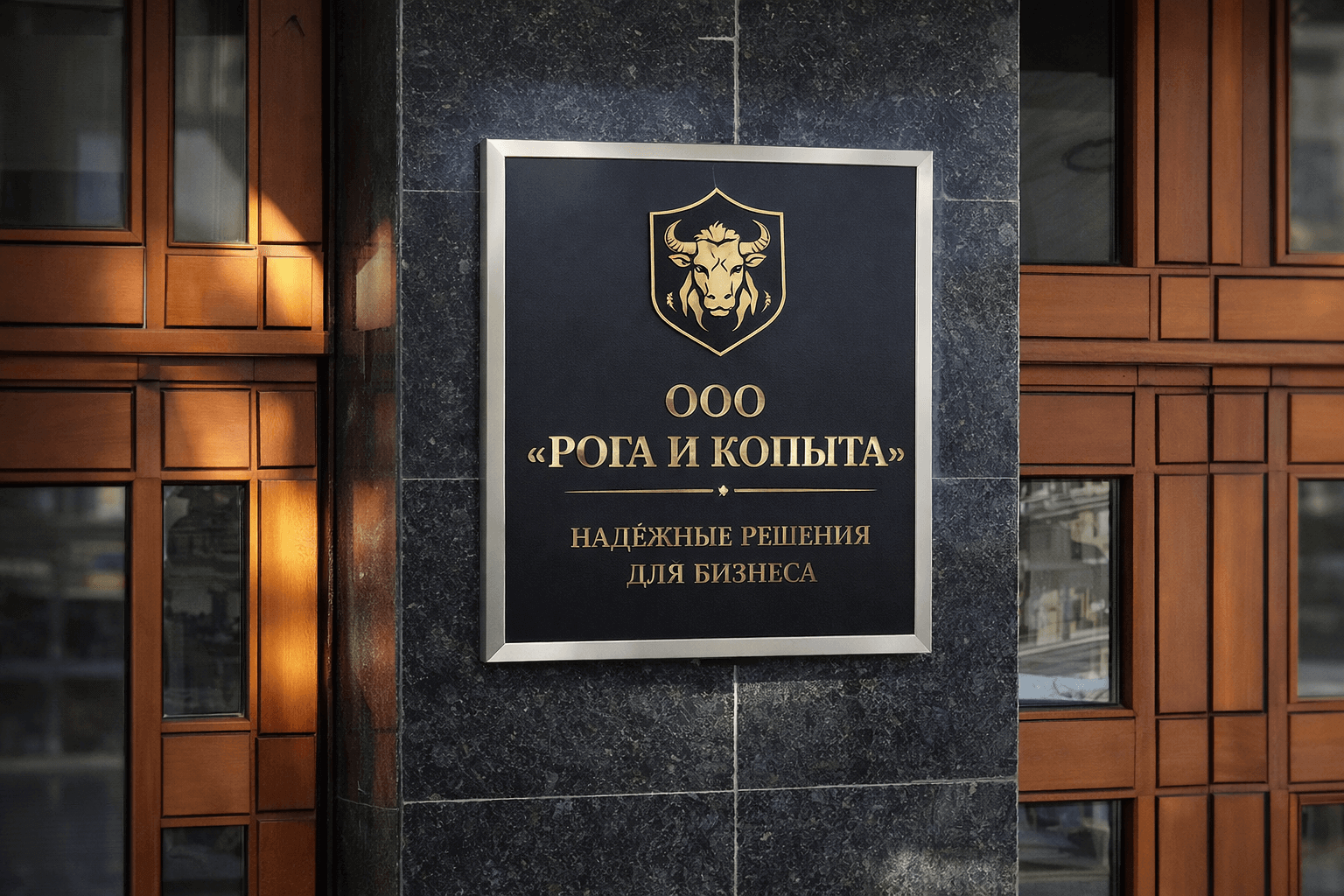 Административные вывески