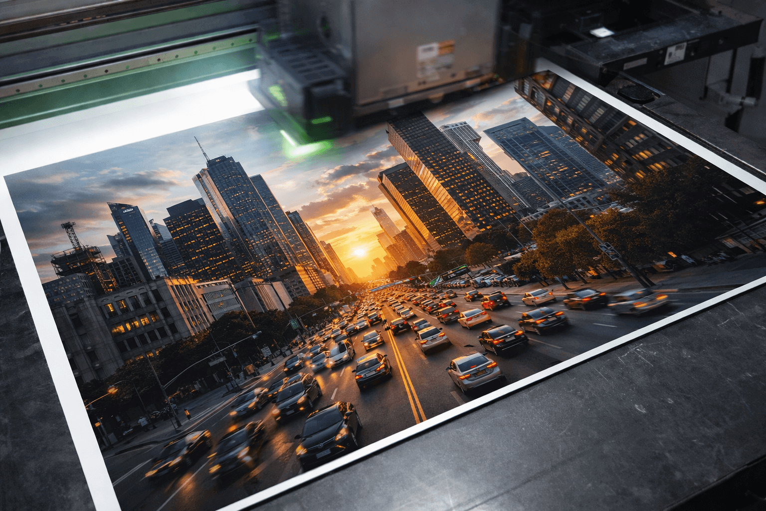 Печать фото на пластике